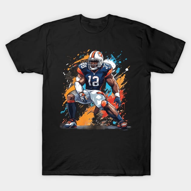 American Football Tight End T-Shirt by animegirlnft